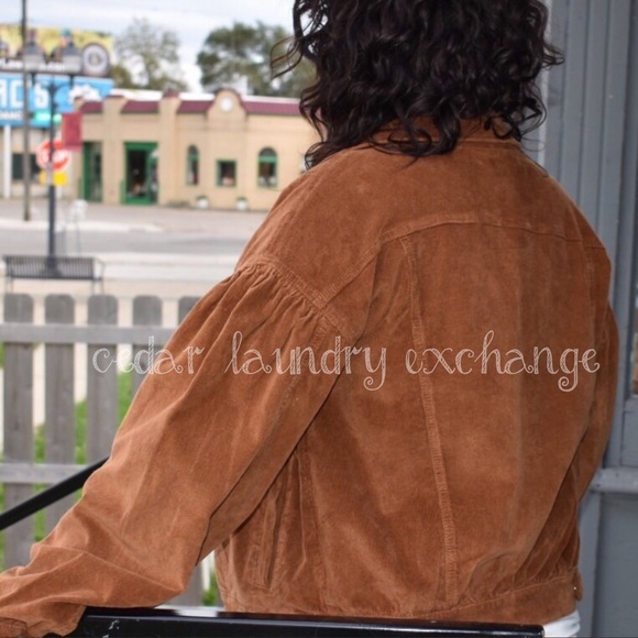 Rust Corduroy Jacket - Picture 5 of 8